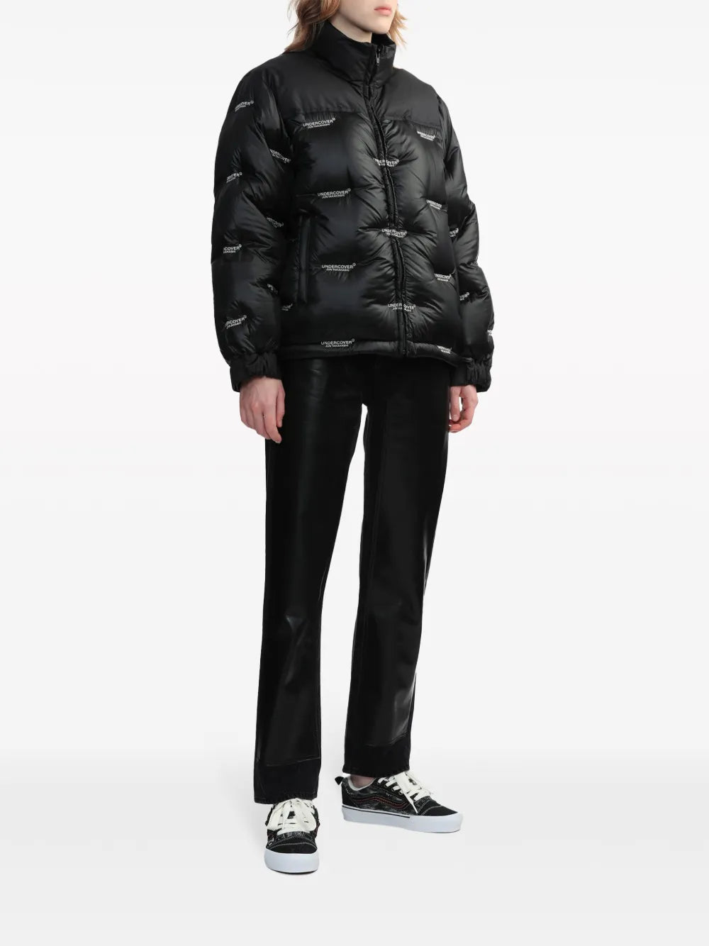 Logo-Embroidered Down Padded Jacket