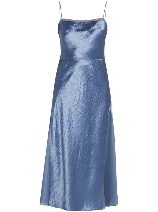 Sheer Panelled Slip Dress