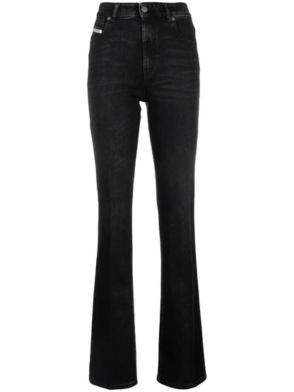 High-Rise Bootcut Jeans