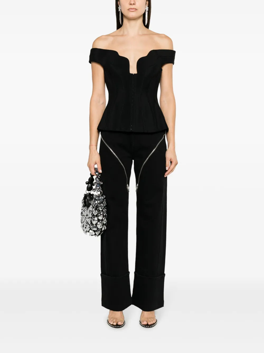 Impossible Neckline Off-Shoulder Corset
