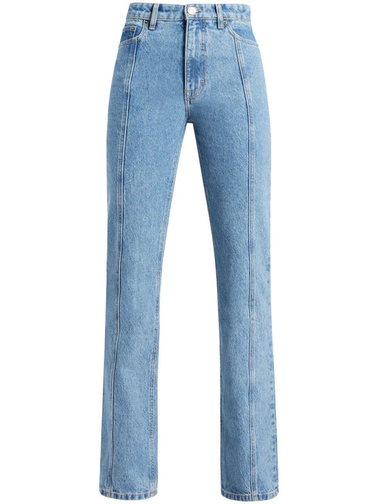 Twill Straight-Leg Jeans
