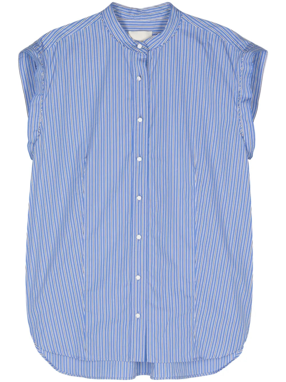 Reggy Sleeveless Cotton Shirt
