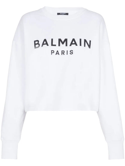 Logo-Print Cotton Sweatshirt