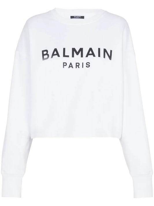 Logo-Print Cotton Sweatshirt