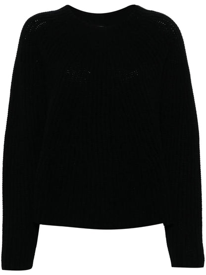 Crew-Neck Virgin Wool-Blend Jumper