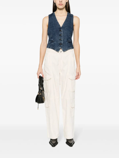 Cailyn Straight-Leg Cargo Jeans