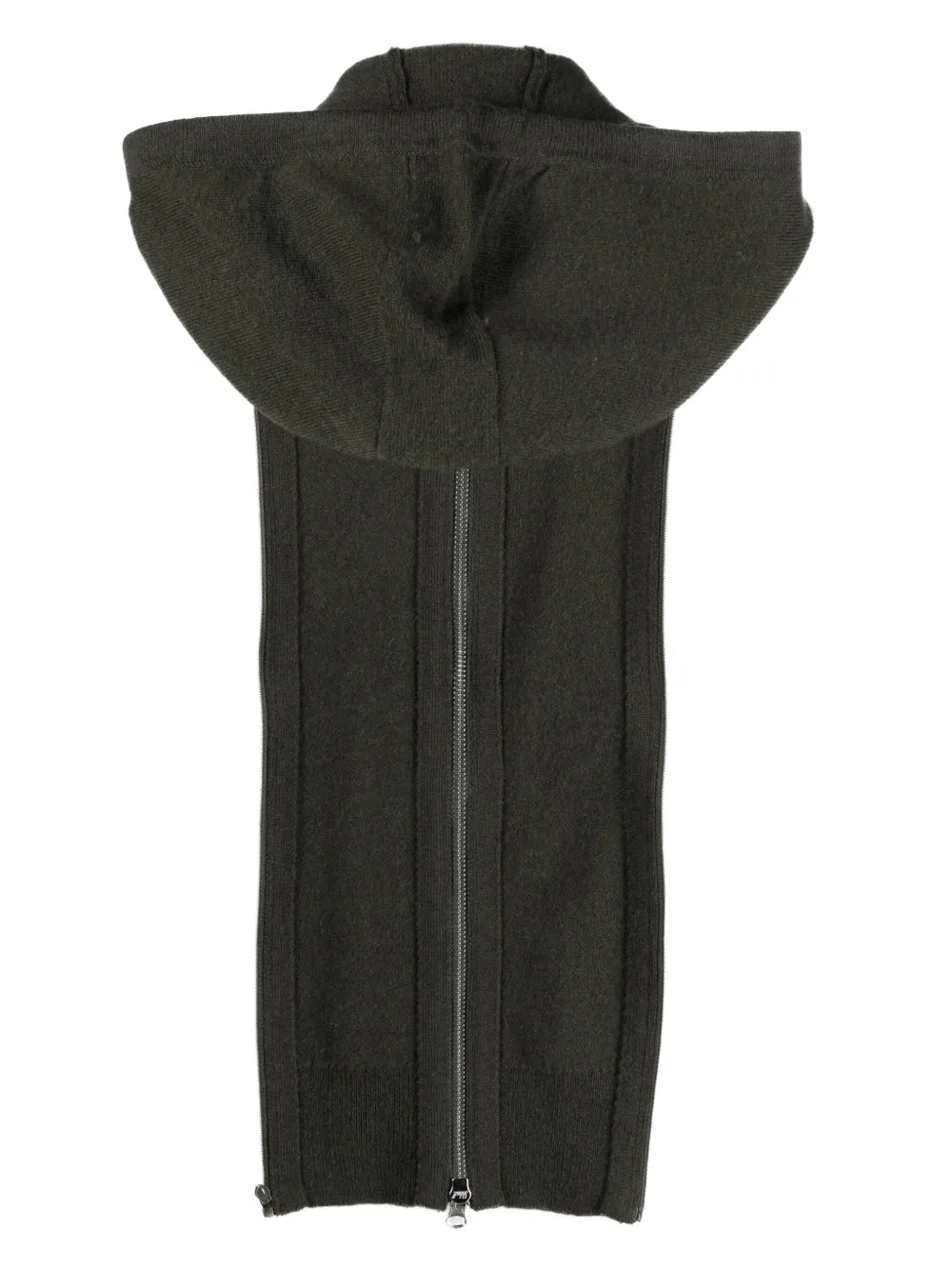 Hooded Wool-Blend Dickey