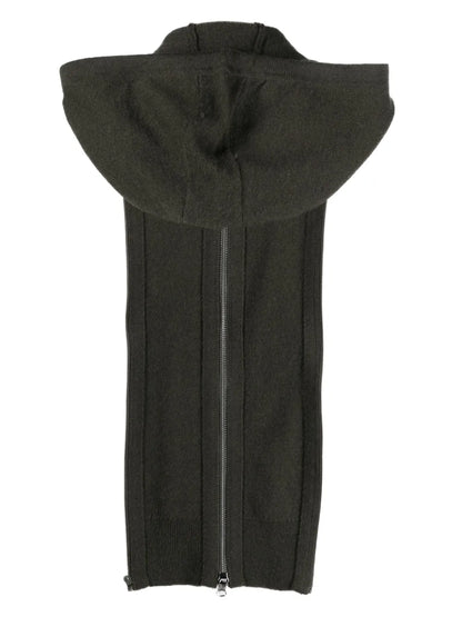 Hooded Wool-Blend Dickey