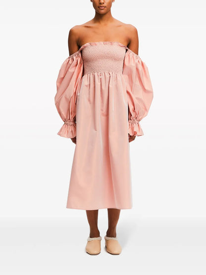 Atlanta Off-Shoulder Midi Dress