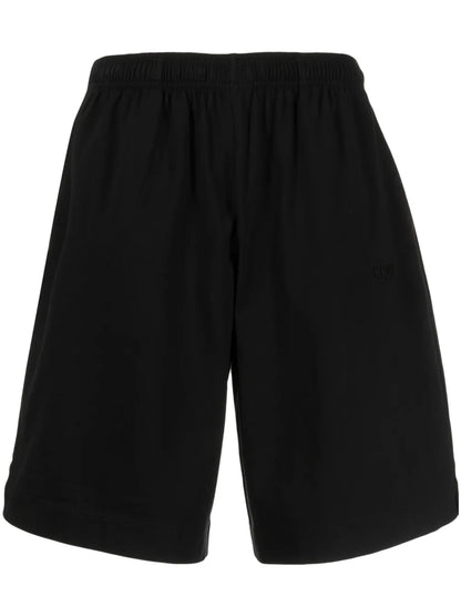 Slip-On Cotton Track Shorts