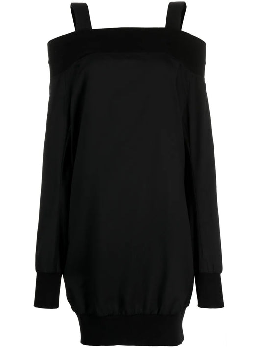 Long-Sleeved Wool Dress