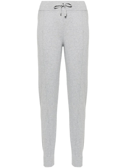 Drawstring-Fastening Knitted Trousers