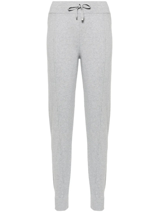 Drawstring-Fastening Knitted Trousers