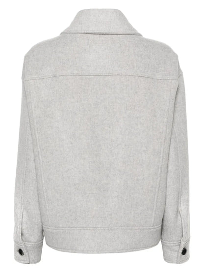 Button-Fastening Jacket