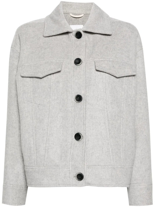 Button-Fastening Jacket