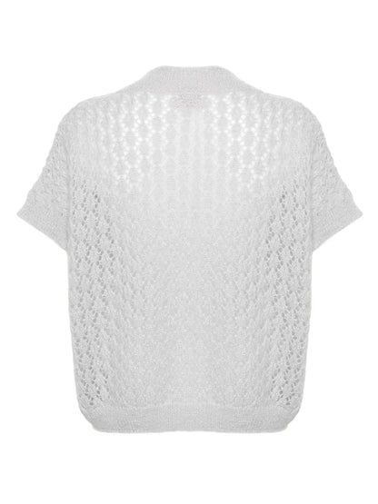 V-Neck Knitted Top