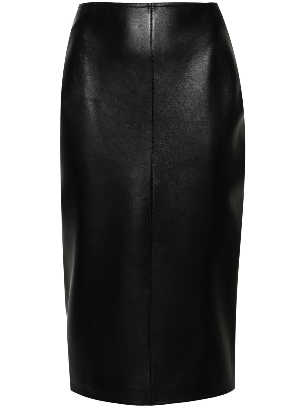 Leather Midi Skirt
