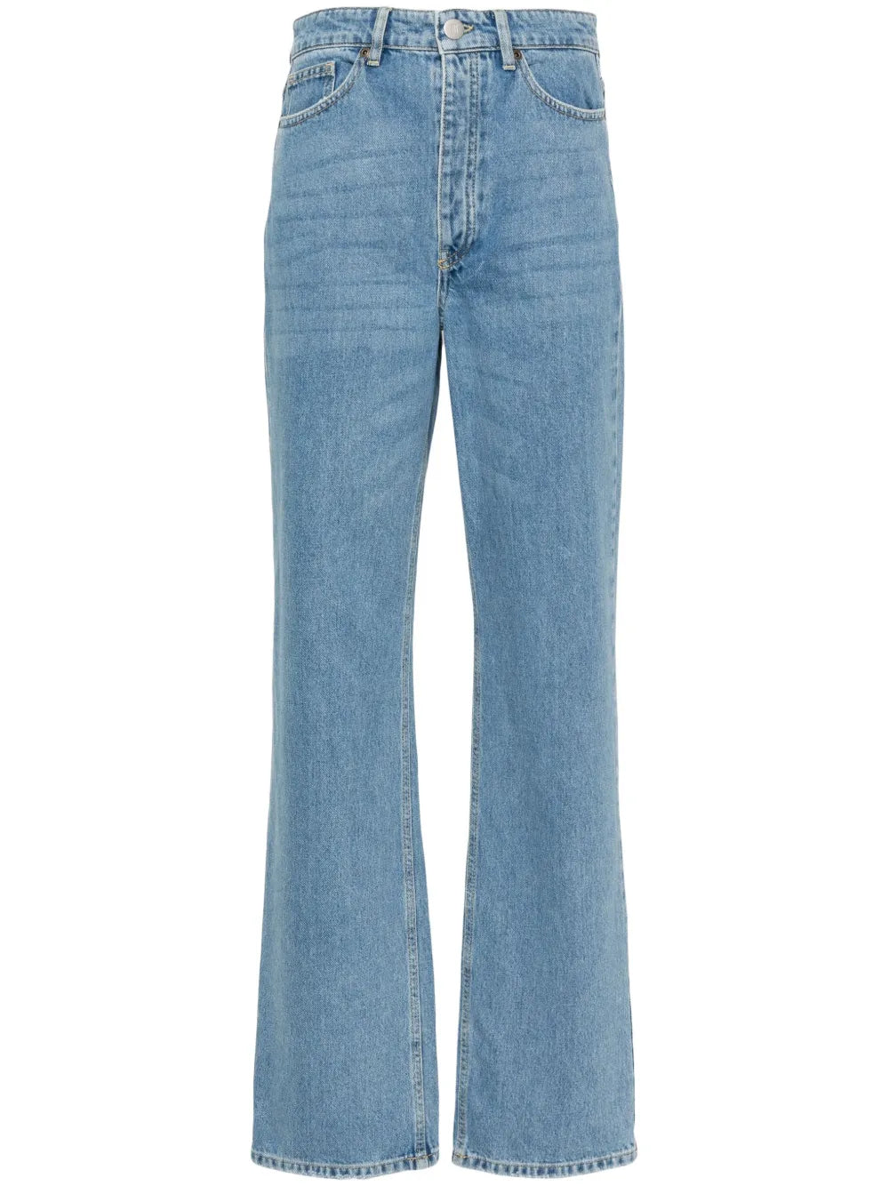 Miliumlo Mid-Rise Straight-Leg Jeans