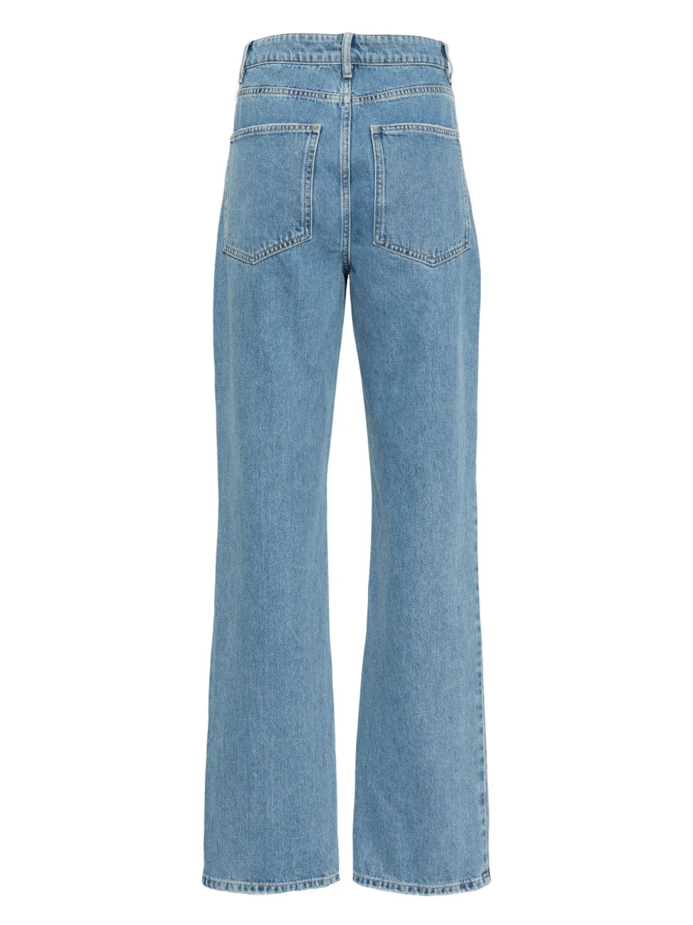 Miliumlo Mid-Rise Straight-Leg Jeans