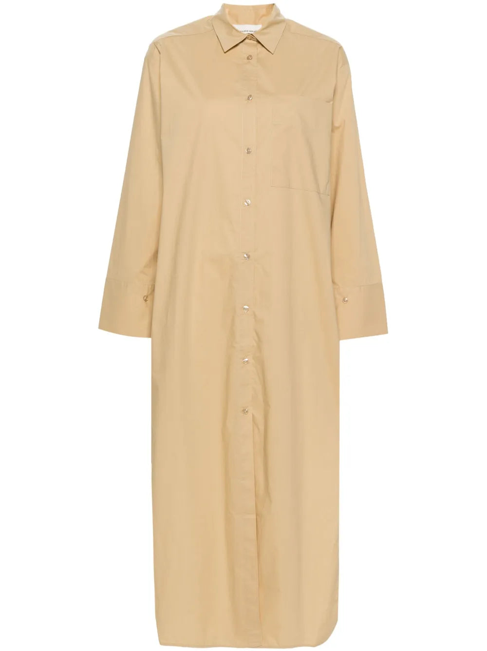 Perros Organic Cotton Maxi Dress