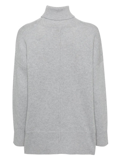 High-Neck Knitted Jumper