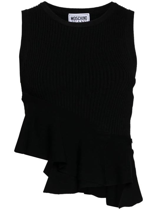 Ruffled Detailing Top