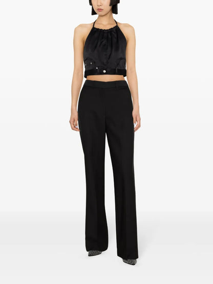 Emgraved-Logo Cropped Top