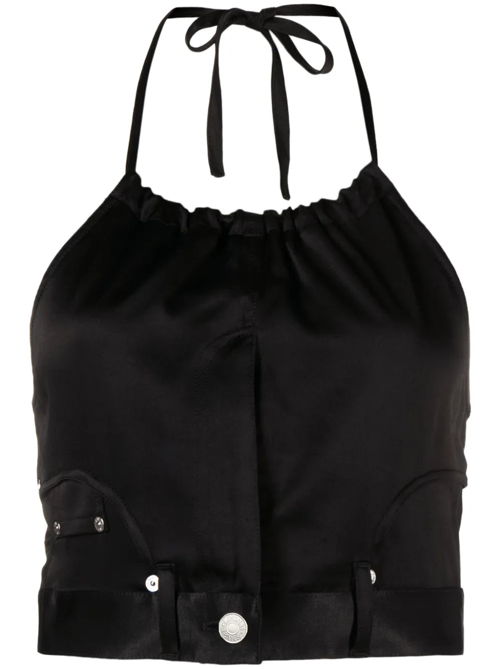 Emgraved-Logo Cropped Top