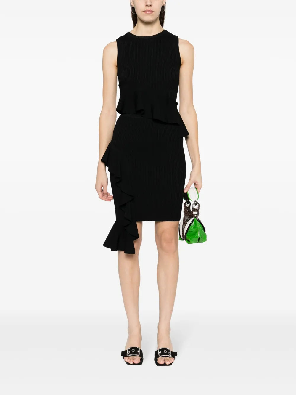 Ruffled Detailing Skirt