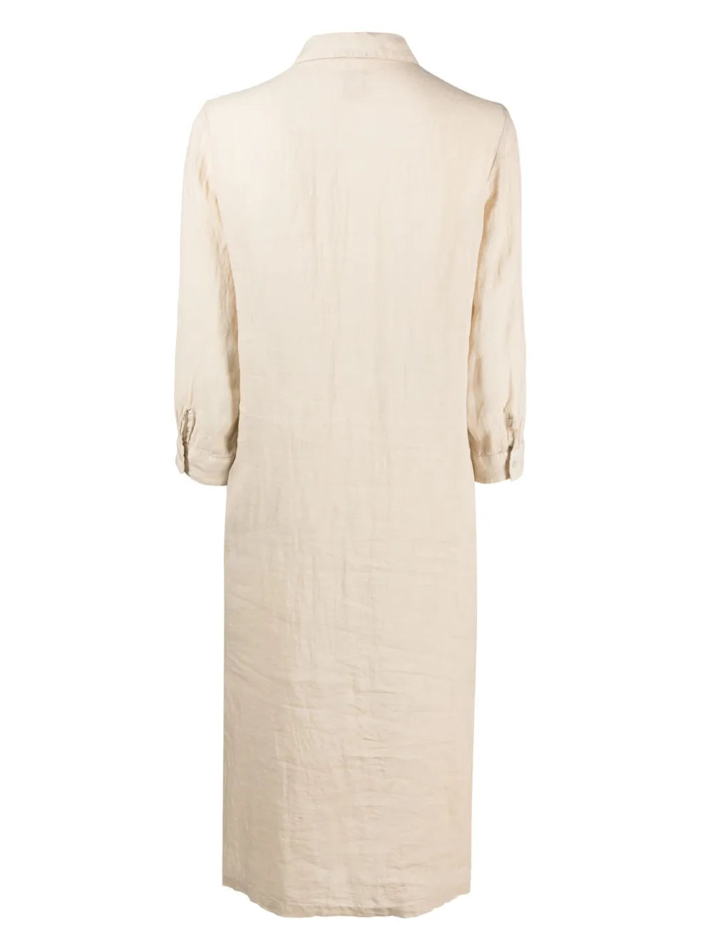 Linen Maxi Shirt Dress