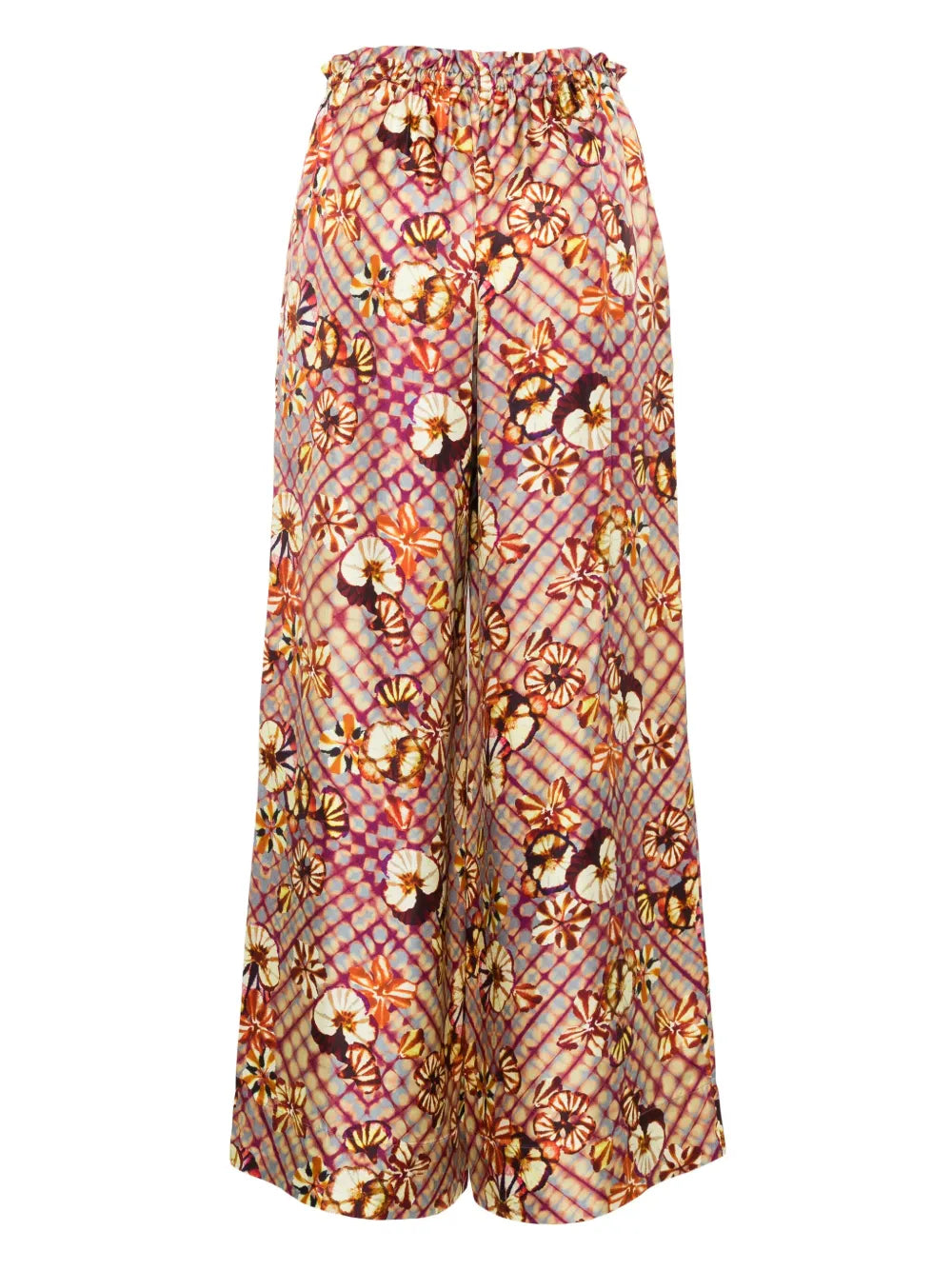 Sawyer High-Waist Wide-Leg Trousers