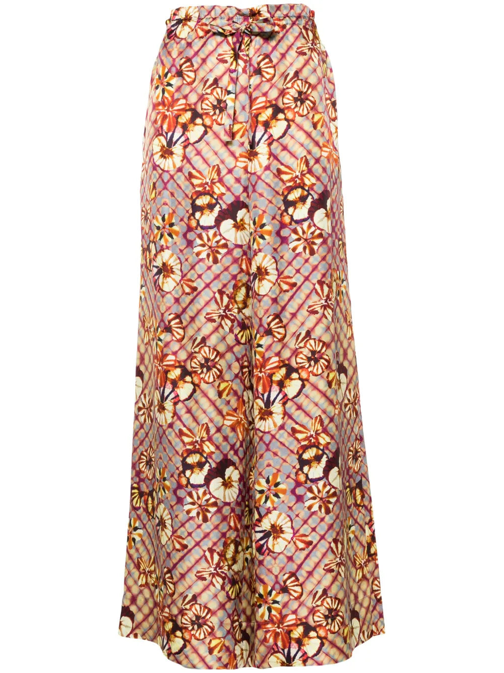 Sawyer High-Waist Wide-Leg Trousers