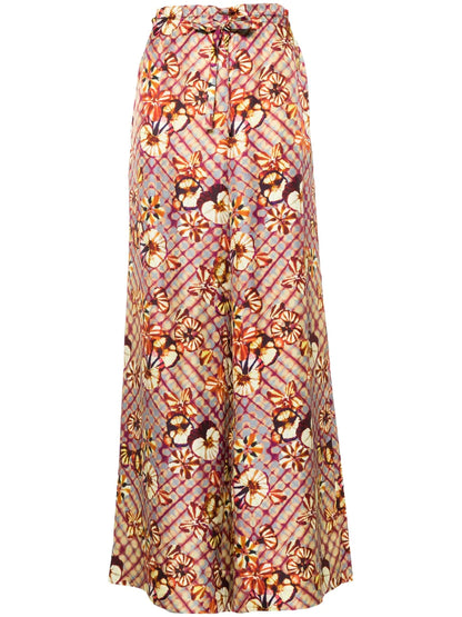 Sawyer High-Waist Wide-Leg Trousers