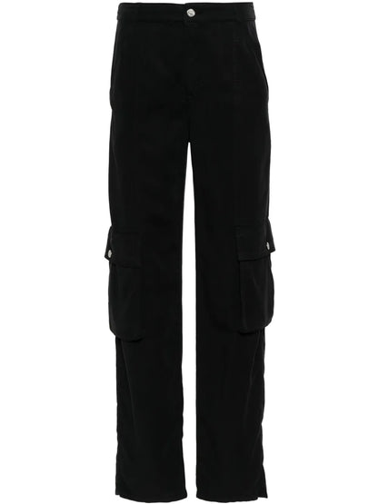 Straight-Leg Cargo Trousers