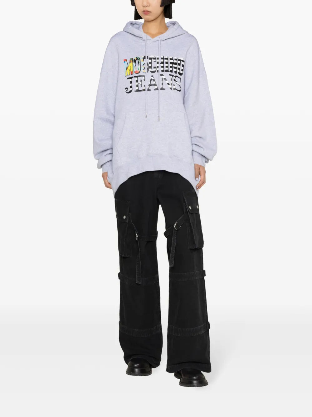 Logo-Print Cotton Hoodie