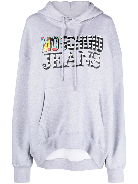 Logo-Print Cotton Hoodie