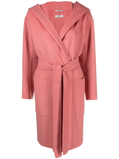 Priscilla Belted Hooded Coat