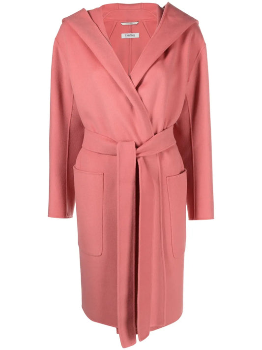 Priscilla Belted Hooded Coat