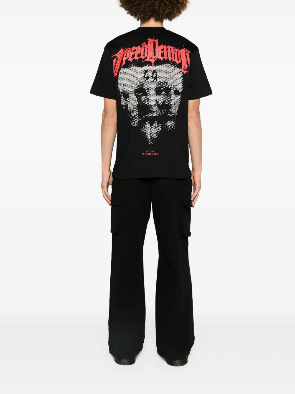 Speed Denom-Print Cotton T-Shirt