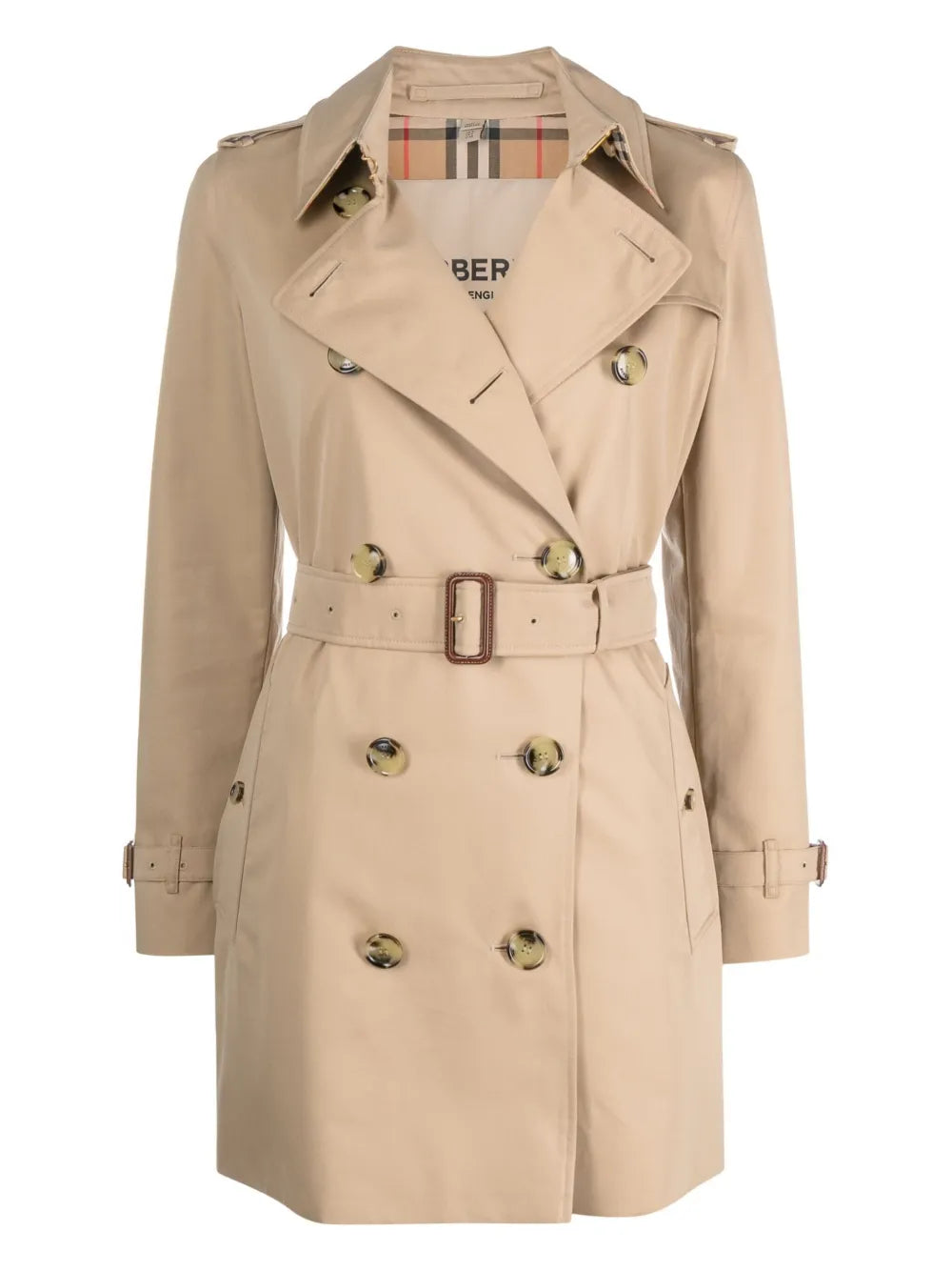 Short Kensington Heritage Cotton Trench Coat