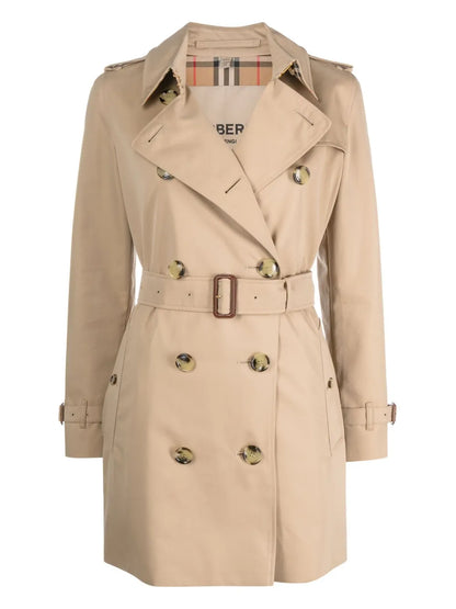 Short Kensington Heritage Cotton Trench Coat