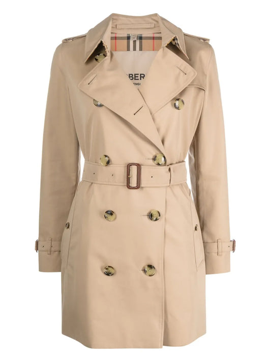 Short Kensington Heritage Cotton Trench Coat