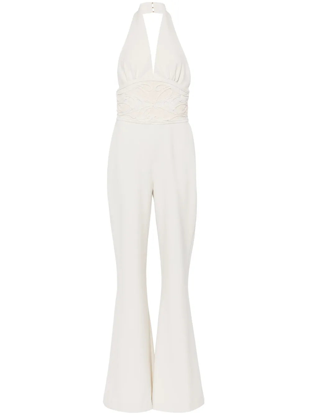 Sleeveless Halterneck Jumpsuit