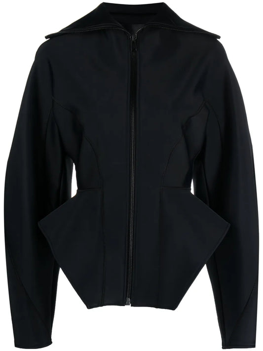 Corseted Scuba Jacket