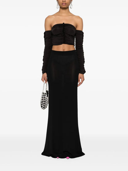 Gathered Crop Top