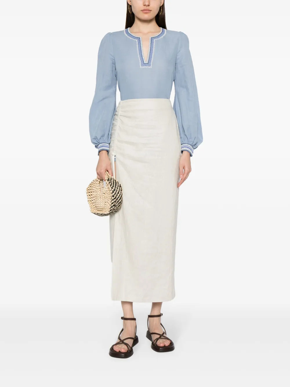 Vera Embroidered Blouse