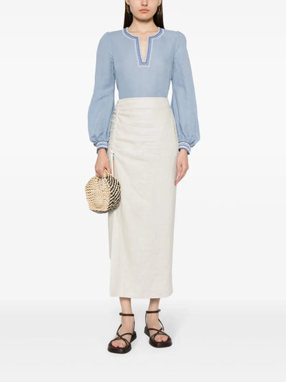 Vera Embroidered Blouse