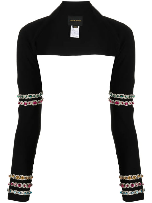 Bead-Embroidered Cady Bolero