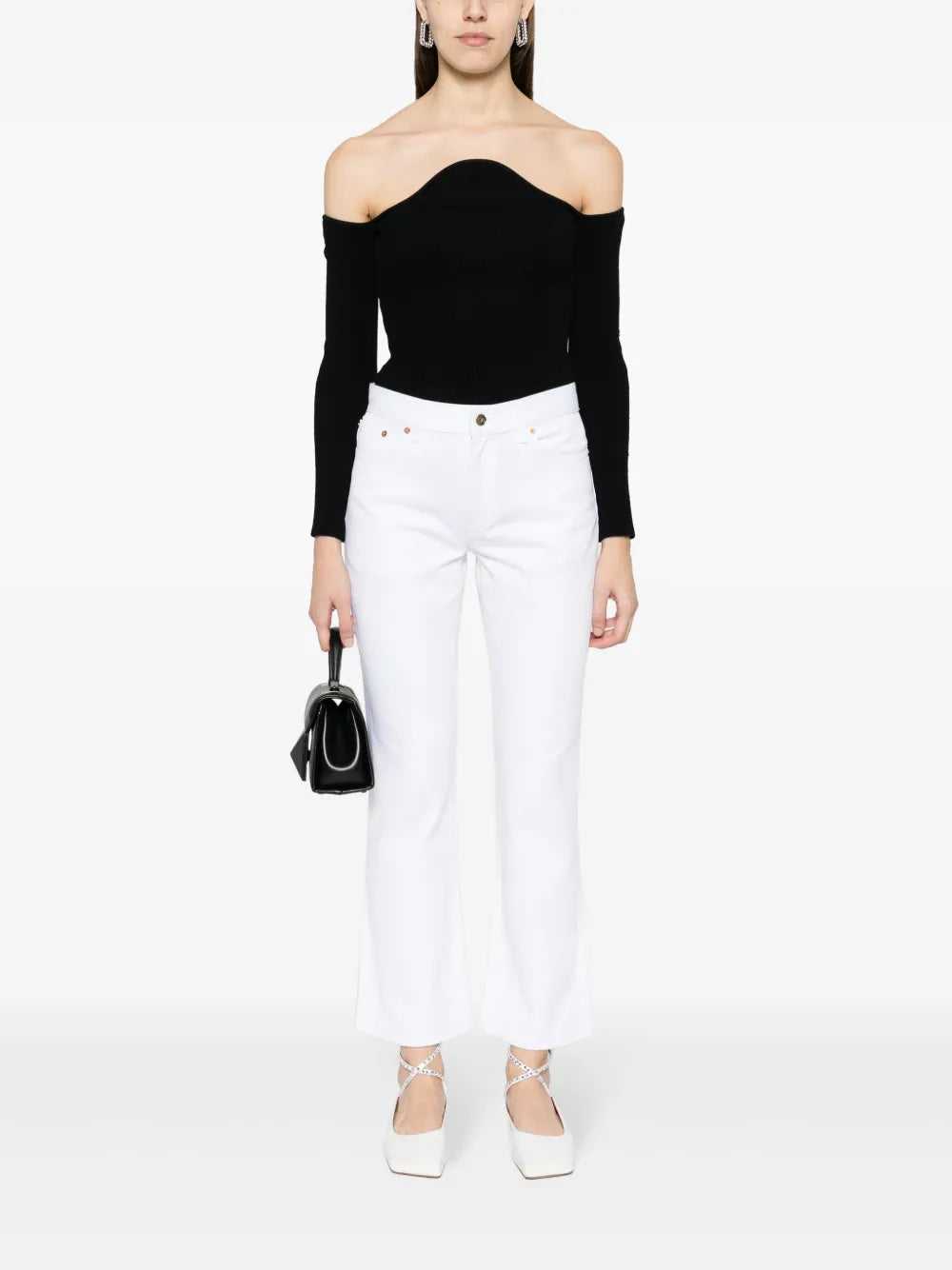 Mid-Rise Bootcut Jeans