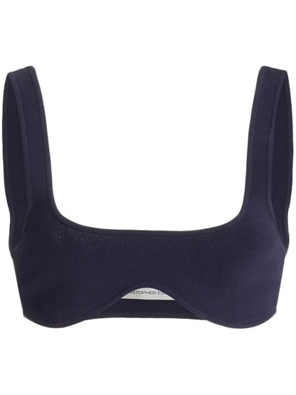 Miniscule Knit Bra